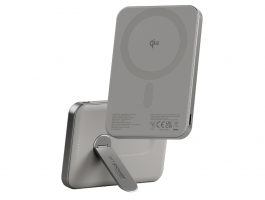 Empower by PanzerGlass 5000mAh Powerbank kitámasztóval (EM34876) titánium